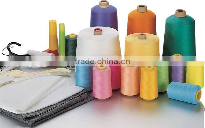 cotton polyester tablecloths sewing thread polyester cotton blended combed sewing thread