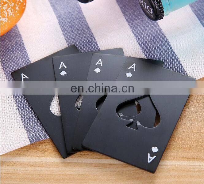 Just Arrival Promotional Party Favors Playing Card Ace Bottle Opener