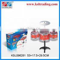 funny jazz drum toys set for children play