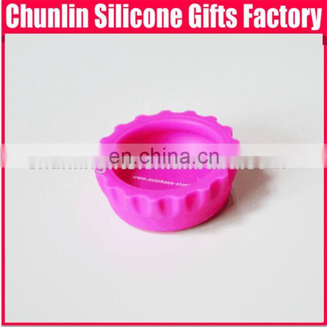 custom silicone bottle cap