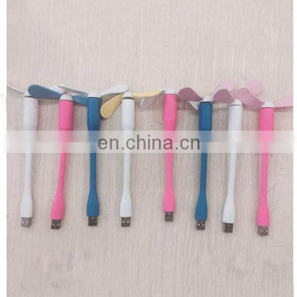 Flexible USB Mini Fan Portable USB Fan with Strong Wind