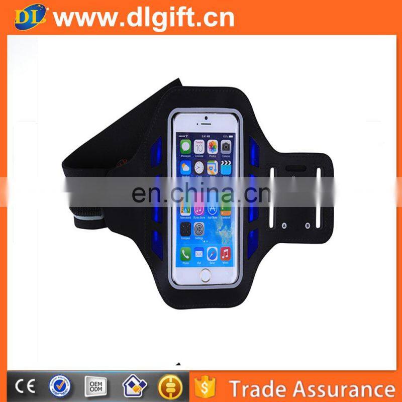 For apple phone sports armband, mobile phone Sport Armband Case with Key Holder and Headphone Jack