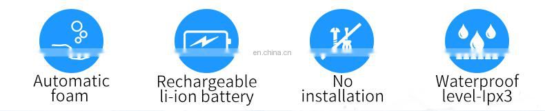 Automatic sensor pump electric foam soap dispenser