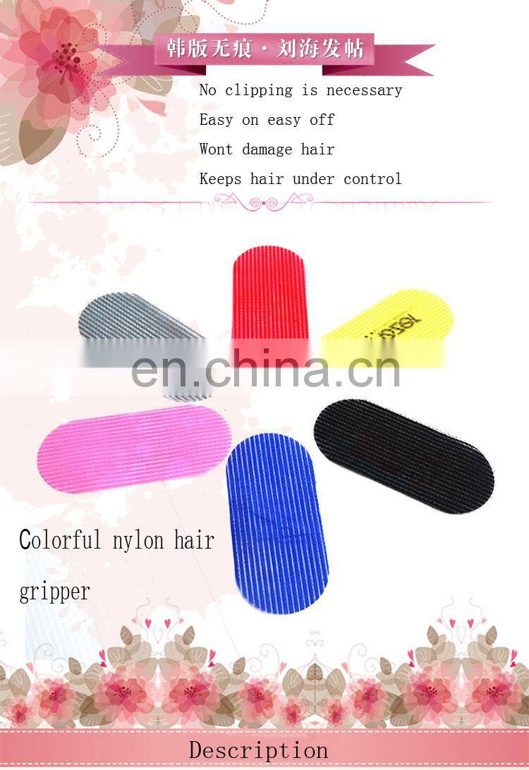custom printed plastic hair clips barber magic hair gripper