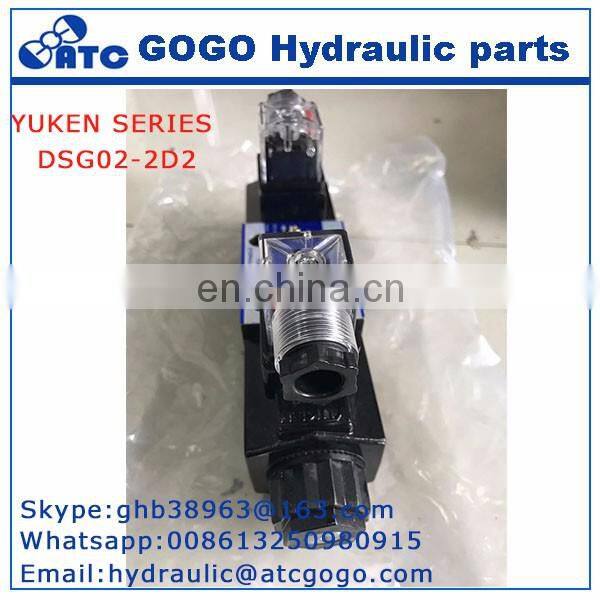 DSG 02 2D2 3C2 3C6 3C4 2B2 DC24V AC220V AC240V hydrauilic  solenoid directional valve