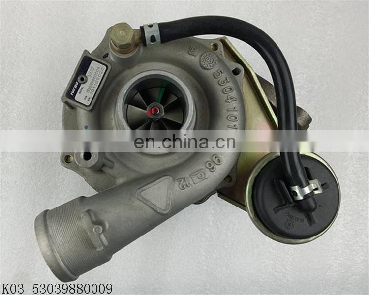 DW10TD Engine Turbocharger 53039880009 K03 for Citroen Xantia HDI