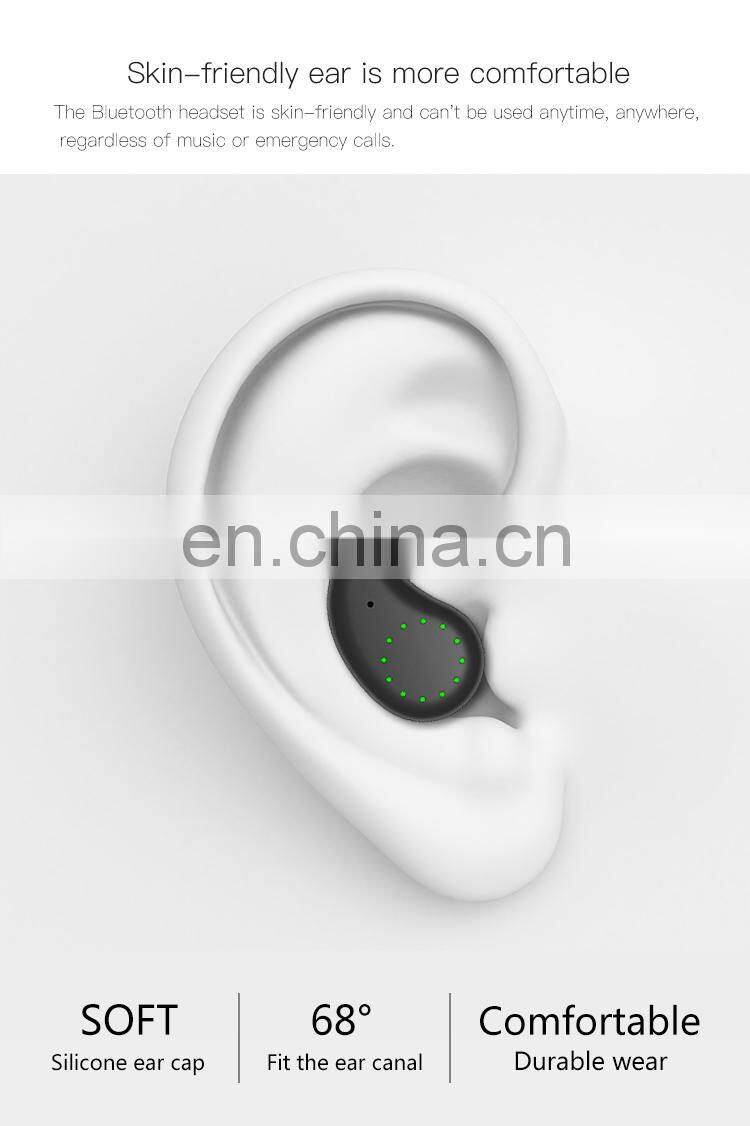 Mini Wireless Earphone Cheap Earphones With Mic Bluetooth Stereo Earphone
