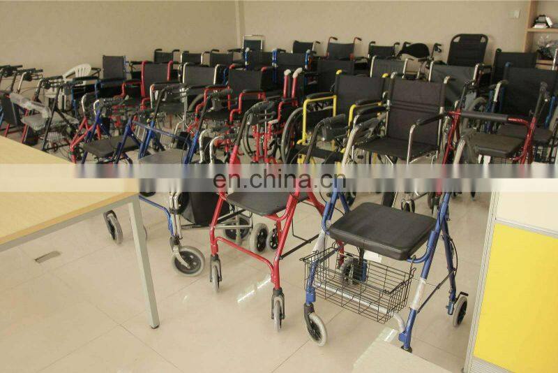Height Adjustment Foldable silver color Aluminum Walker manufacturer