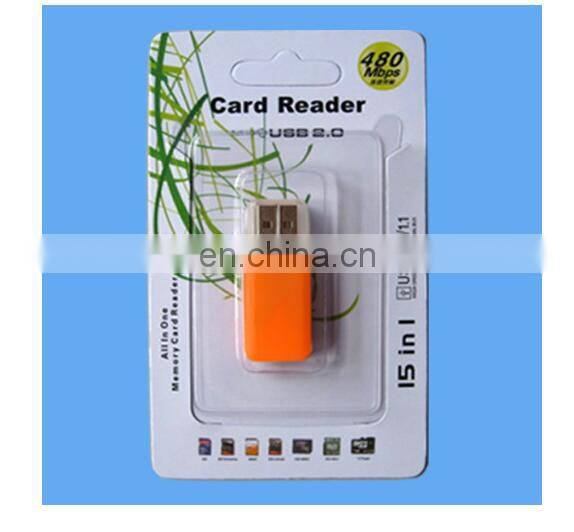 2019 NEW High Speed mini Micro TF SD Card Reader USB 2.0 With Lid Adapter Memory Card Reader