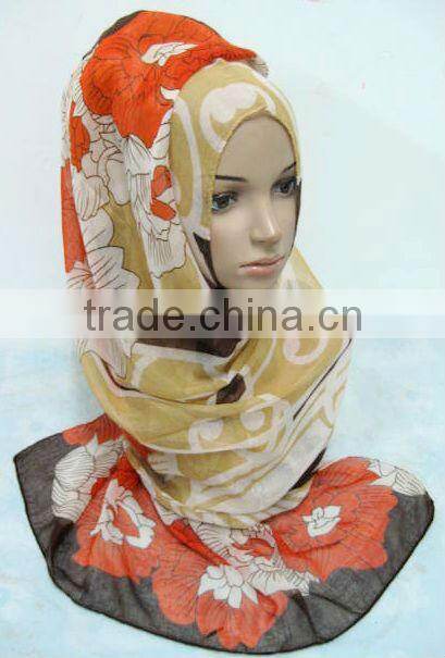 S898 Fashion muslim voile scarf