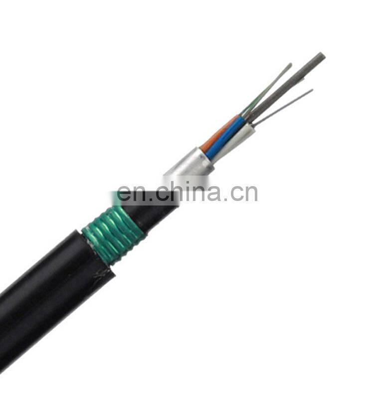 Duct moq 2km drum box gyta 2 4 8 12 24 32 48 96 288 144f optical fiber cable black color opgw fiber cable