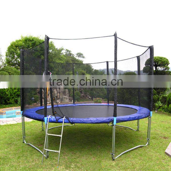 Round Outdoor Bungee Jumping Trampoline
