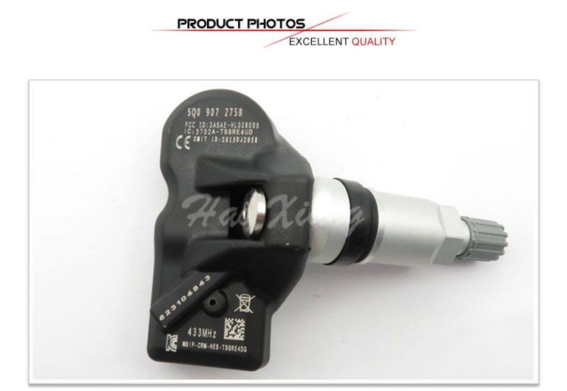 OEM HaoXiang Auto 5Q0907275B Top Quality TPMS Tire Pressure Monitor Sensor 5Q0 907 275 B For Volkswagen 433MHZ