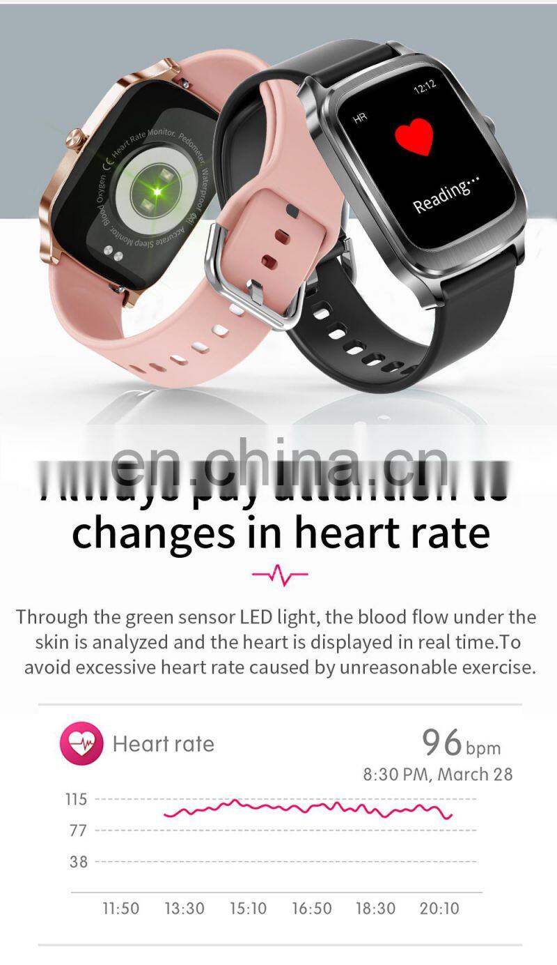 H68 Men Women Smart Watch Heart Rate Compass Message Call Reminder IP68 Waterproof Smart Watch Fitness