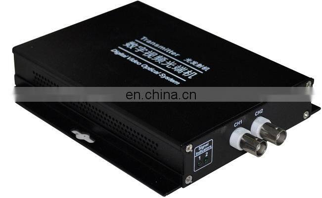 1/2/4/8/16 channels video fiber optic audio video transmitter receiver