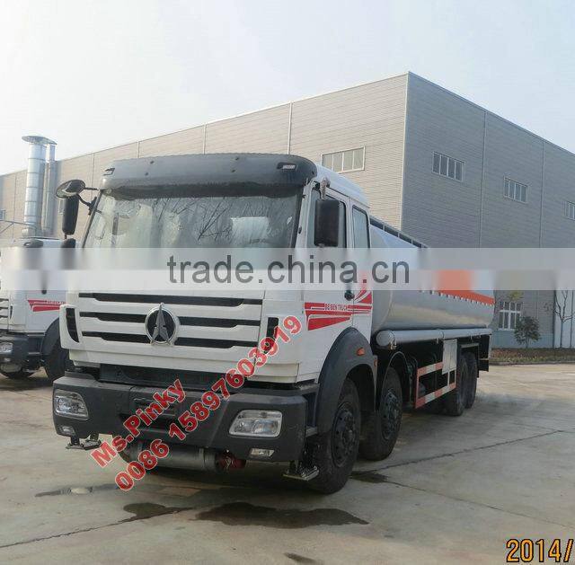 Baotou Beiben Jet Fuel Tanker Truck 30cbm Fuel Vehicle For Sales