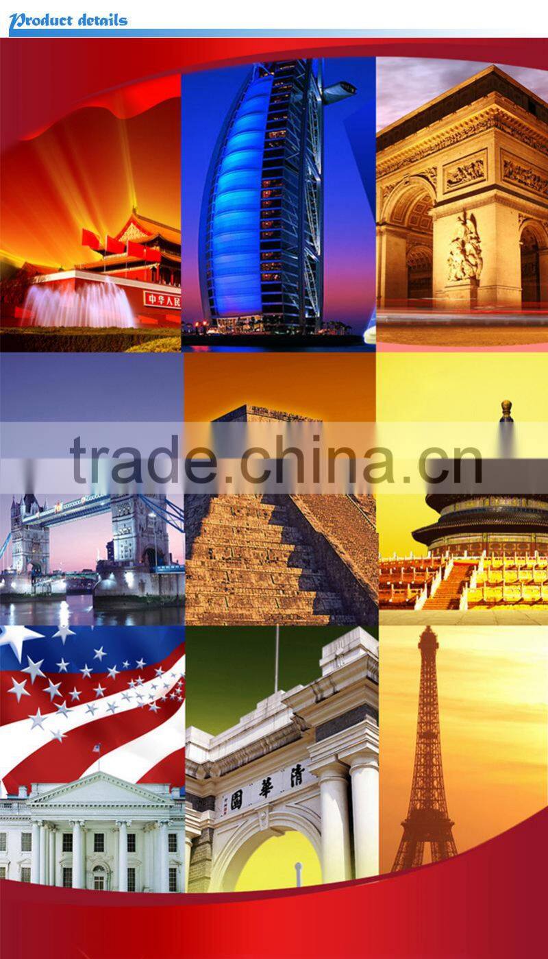 Mini Qute 3D Wooden Puzzle Big Rila Monastery architecture famous building Adult kids model educational toy gift NO.JPD869