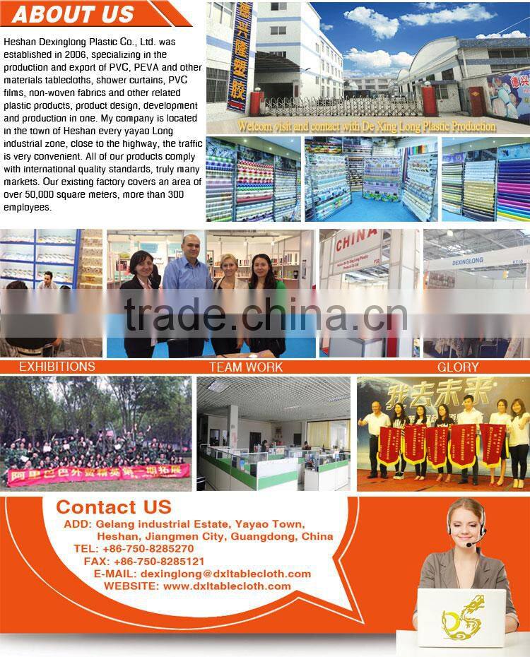 Wholesale beautiful printed pvc Table runner for home decoration