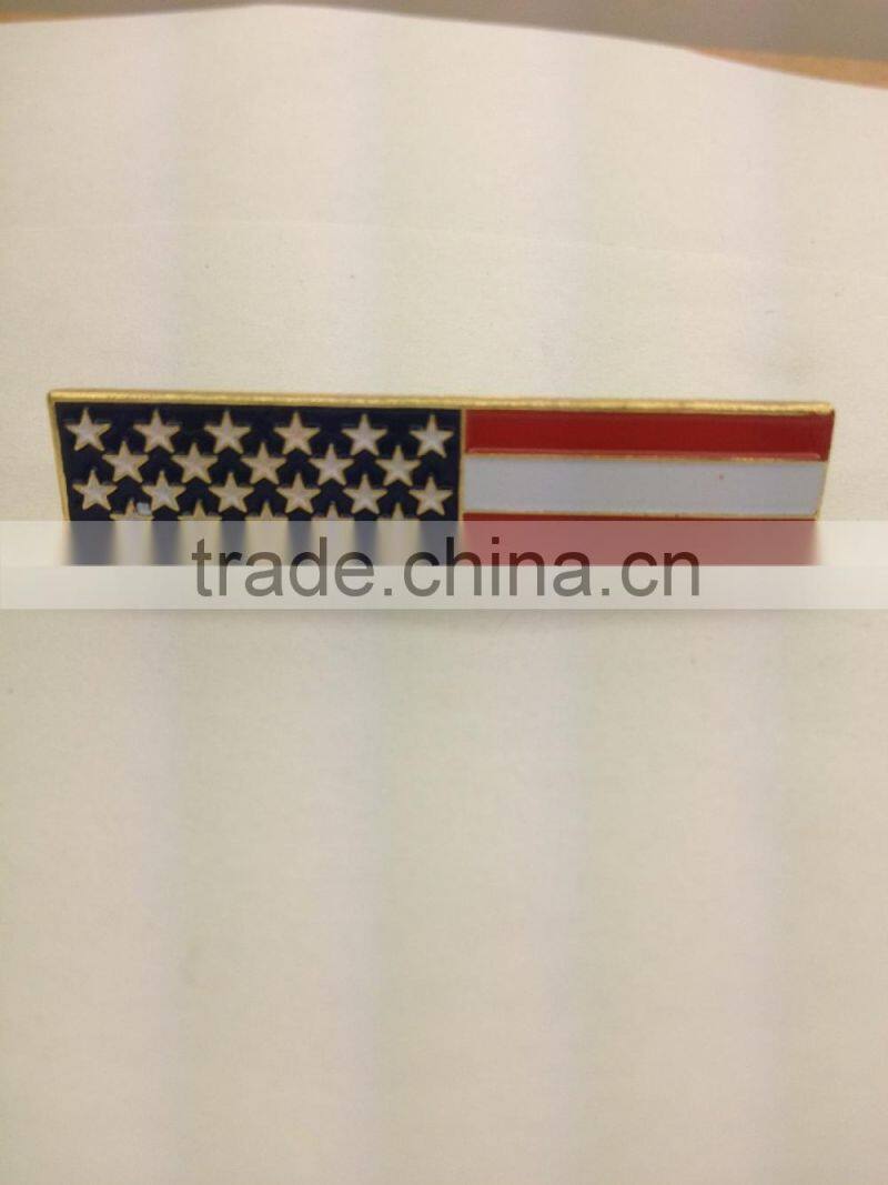 custom logo soft enamel lapel pins/custom flag lapel pins