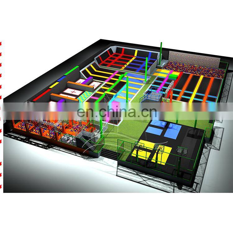 Customizable Small outdoor trampoline indoor trampoline park