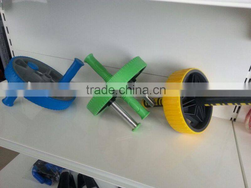 Five Holes Dual wheel Exercise Wheel