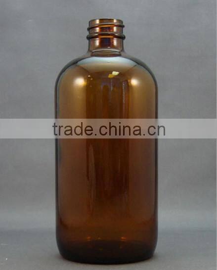 1 oz amber glass boston bottle, 30ml amber boston round glass bottle