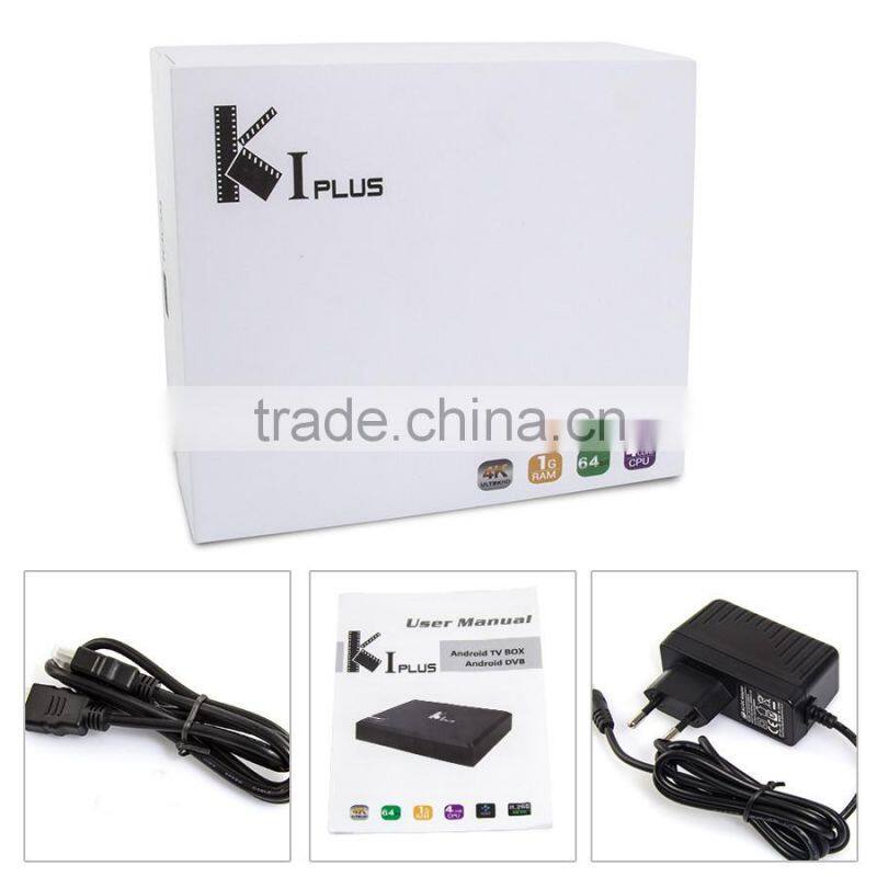 K1 Plus Kodi15.2 Android 5.1 Lollipop Amlogic S905 Quad Core OTT TV Box