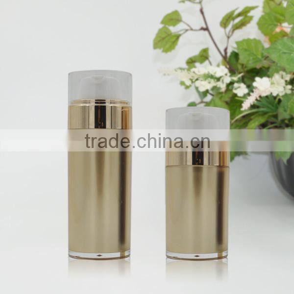 China Airless Skin Care Cosmetics Acrylic Bottle 30ml 50ml PA15