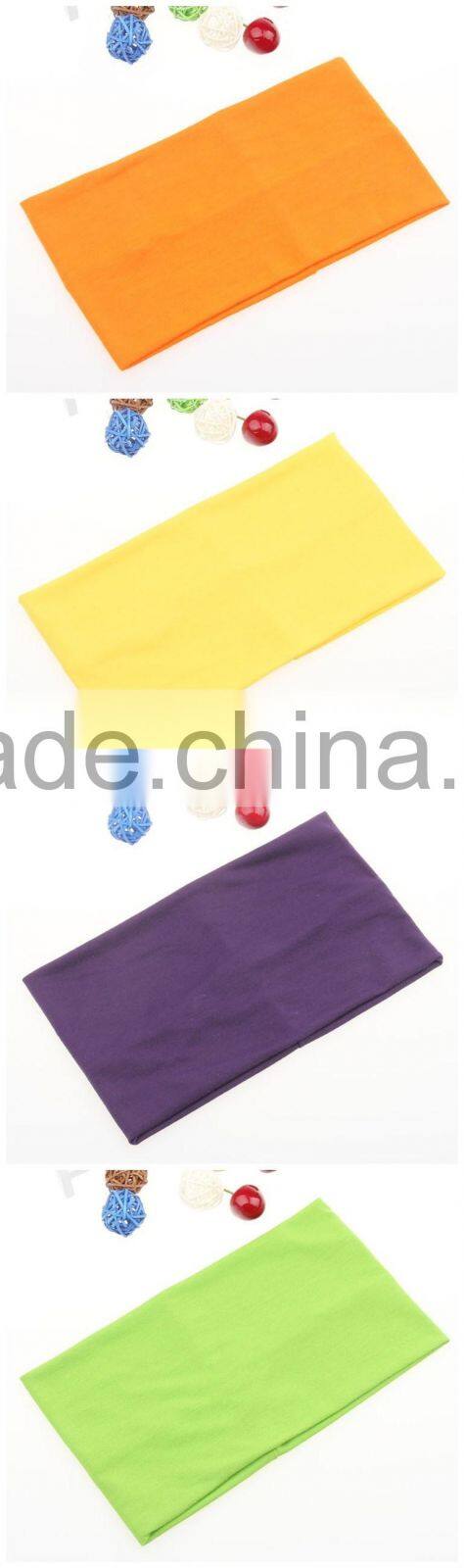 Fashion Lady Vogue Solid Candy Color Hair Band