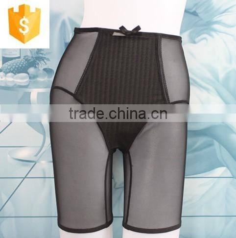 Hot summer top quality transparent mesh design shapewear