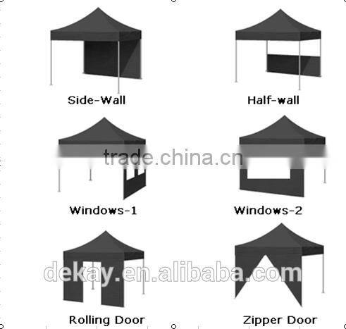 10x10 outdoor customer logo imprinted advertising promotional gazebo marquee