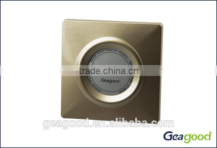 Control four groups simple infrared remote controlled wall switch