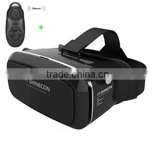 New VR Shinecon Virtual Reality Headset 3d Vr Glasses for 4~6 Inch Smartphones