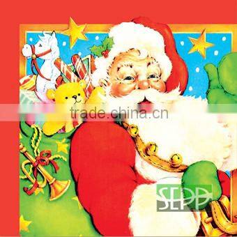 Cheap Price Christmas Design Paper Napkin Party Decoration