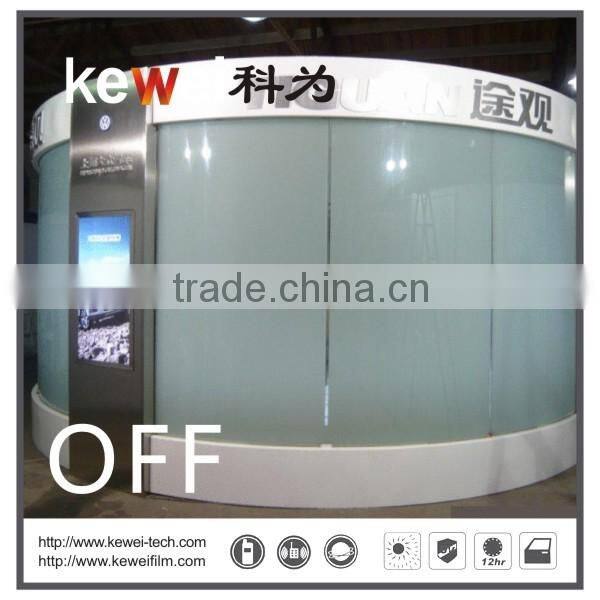 PDLC Non-adhesive smart film used for laminated glass, used widely