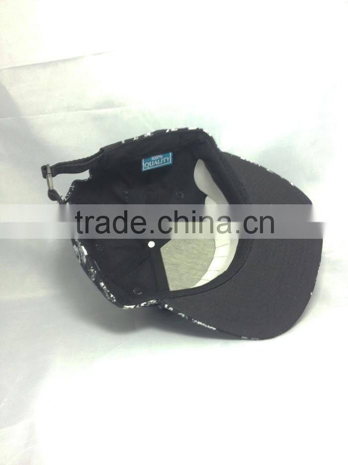 Wholseale high quality snapback hats with digital printed