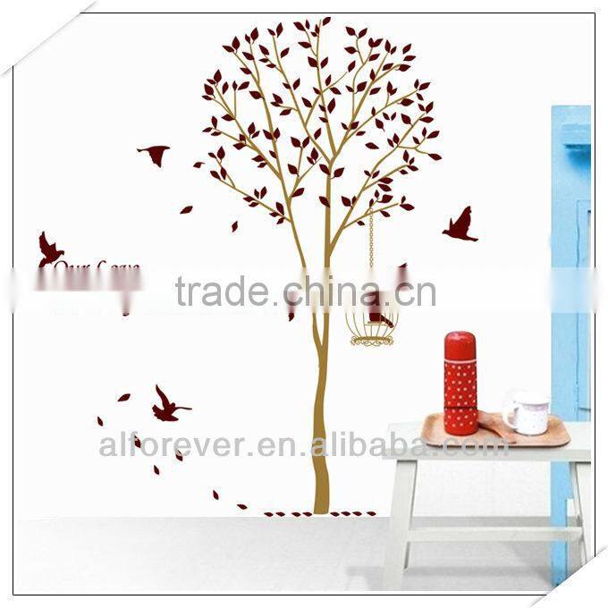 New arrival XL our love is a story without end LOVE tree wall sticker living room decoration