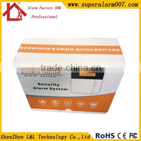 Newer LCD Keyfob alarm system security protection your home safe L&L-X6