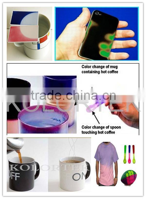 Kolortek Temperature Sensitive Pigments, Thermochromic Powders