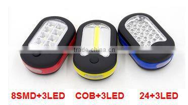 Cordless Magnetic 3LED+COB heavy duty led work lights