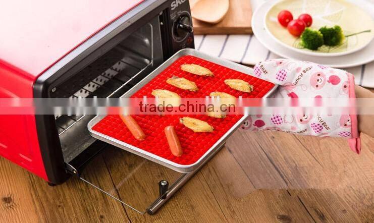 Hot sale FDA and LFGB food grade colorful silicone non-stick Macaron baking mat