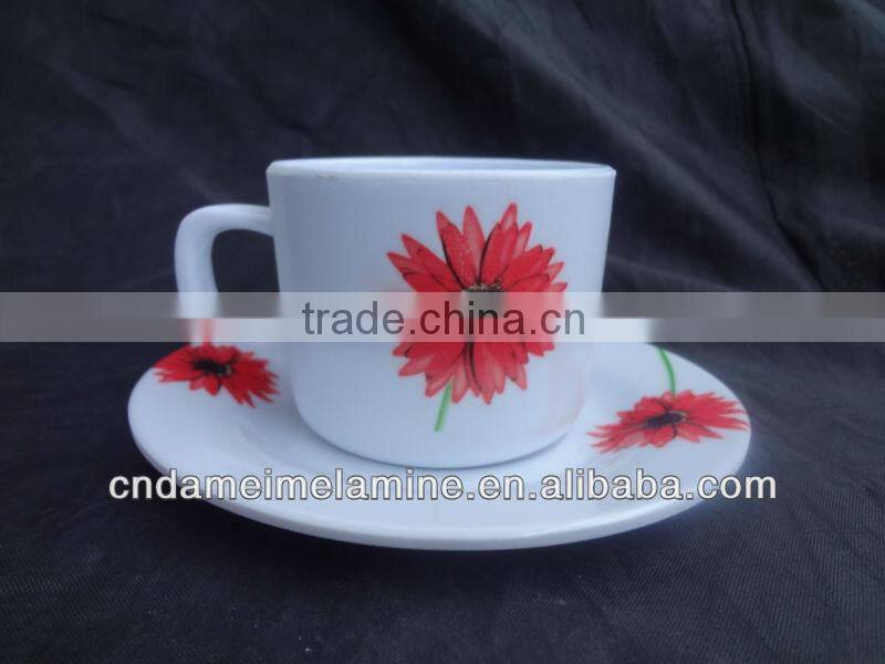 Plastic melamine salad mixing spoon for western country