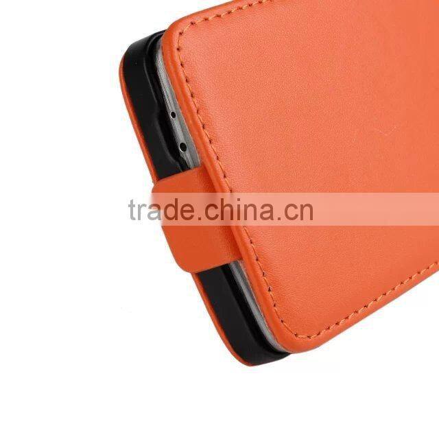 Genuine Leather Case for LG G3 Mini Flip Cover Case
