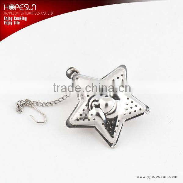 Stainless steel rocky shape tea infuser