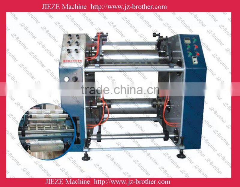 JZ-550F stretch film rewinder and semi-auto stretch film rewinder
