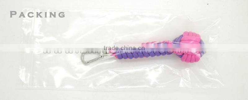 wholesale high quality fashional paracord monkey fist