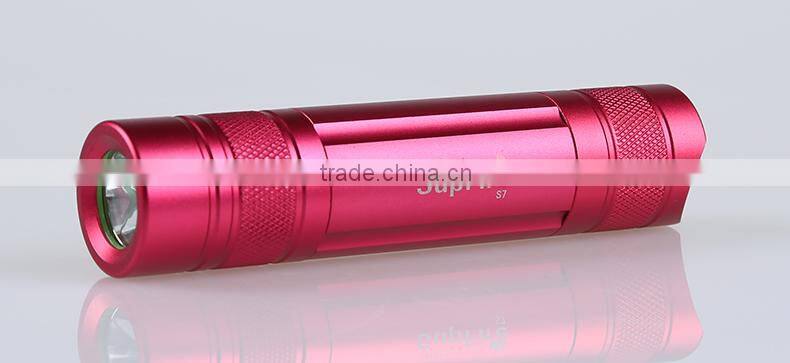 Led Flashlight Use 18650 Lithium BAttery & AAA Battery