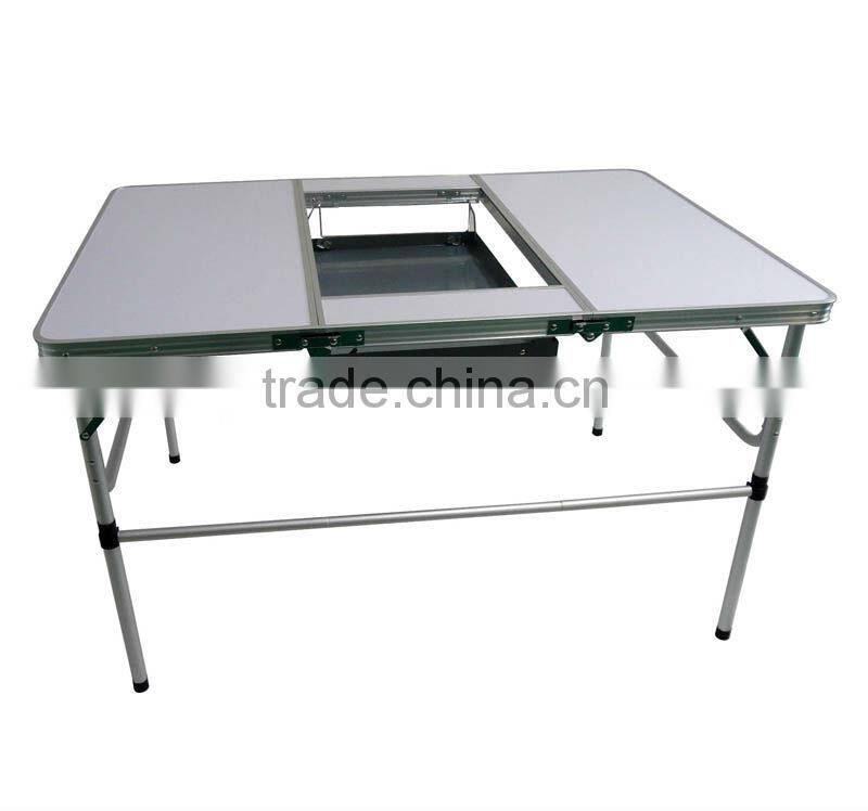 aluminum bbq stainless steel table