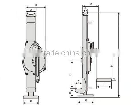 High Quality Mechanical Jack for sale