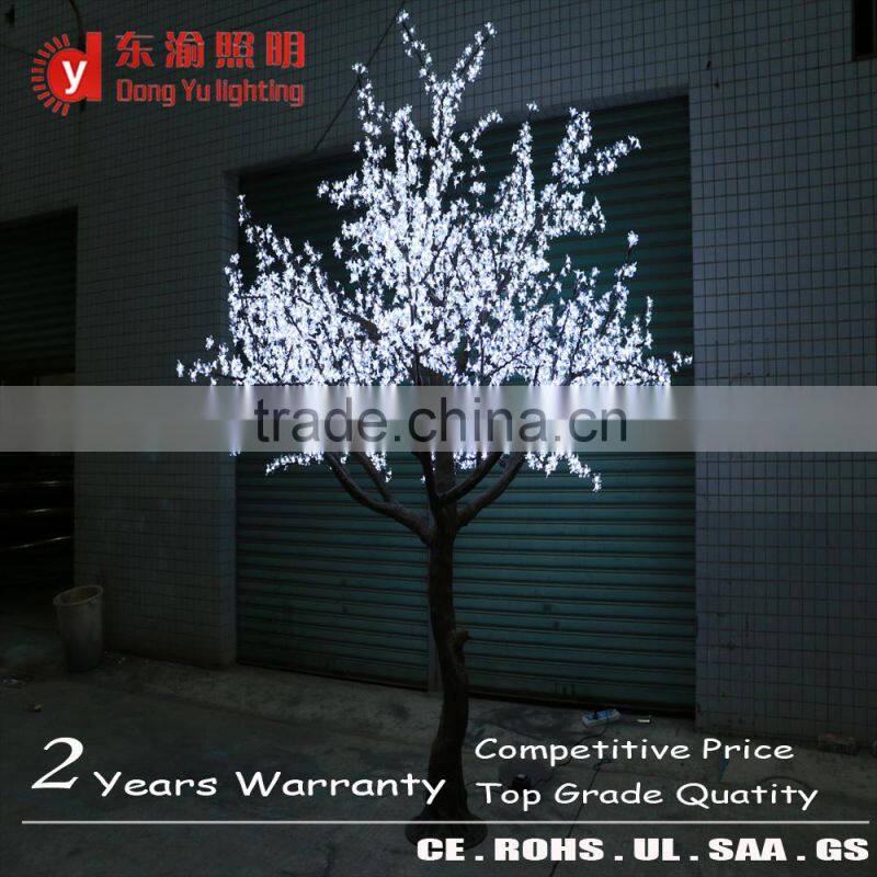 Argentina best quality pure white LED cherry blossom tree lights 24v white LED wedding tree for decoration